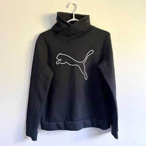 Puma Black Turtleneck Sweatshirt